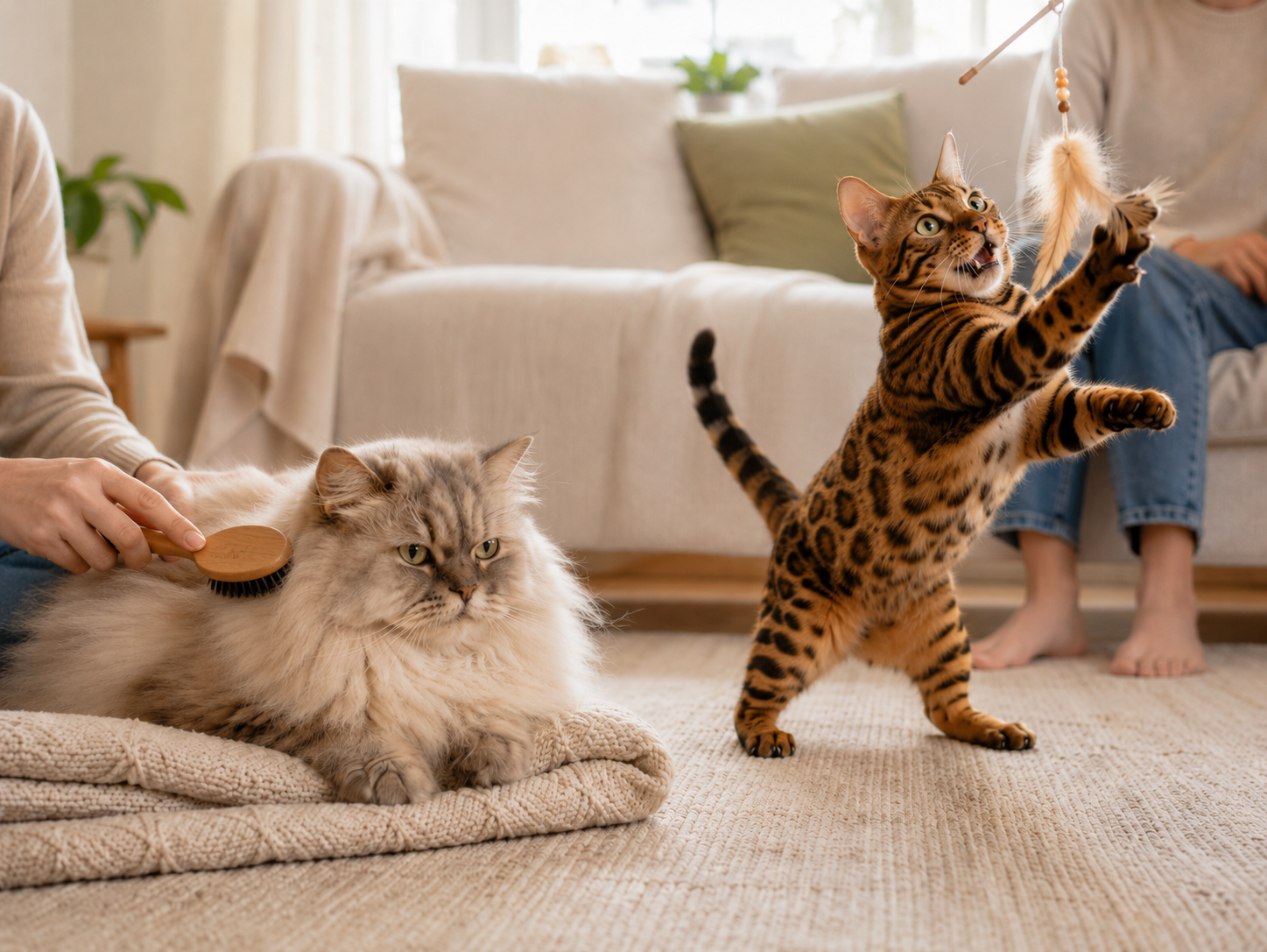 Die passende Katze finden